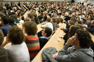 Assemblée générale de l'UFR d'histoire, contre la loi Pécresse - 2009