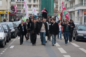Fête pour la victoire socialiste aux élections présidentielles - Caen - 2012